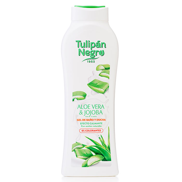 Tulipán Negro Aloe Vera & Jojoba Gel de Baño