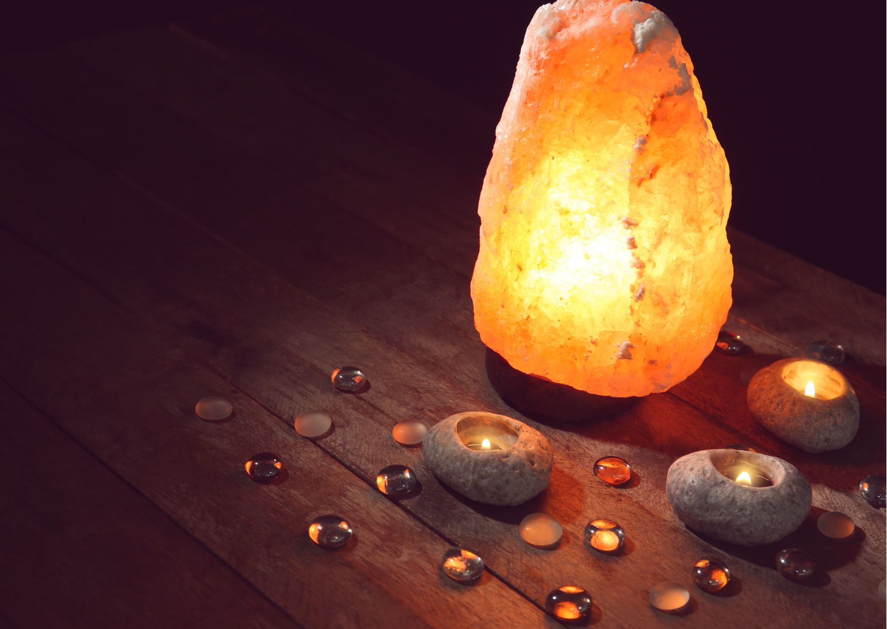 Beneficios de tener una lámpara de sal del Himalaya en casa