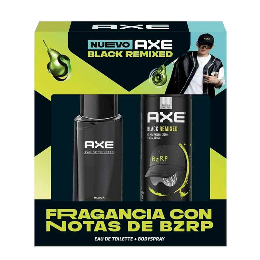 Axe BLACK REMIXED Desodorante Spray Estuche