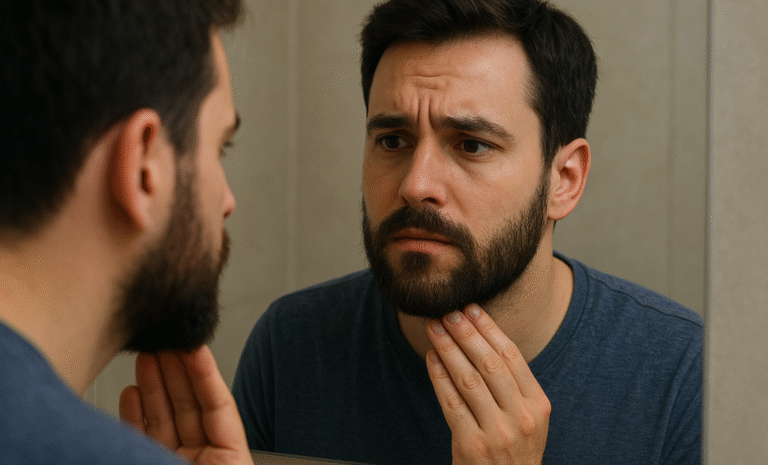 Caspa en la barba: Causas, soluciones y cómo eliminarla